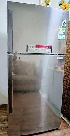 Jubail, Appliances, SAR 1500,  LG Double Door Inverter Refrigerator 348litres