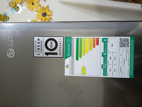 Jubail, Appliances, SAR 1500,  LG Double Door Inverter Refrigerator 348litres