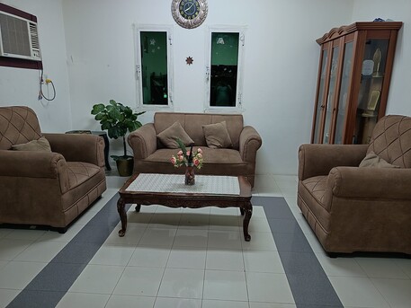 Jubail, Furniture, SAR 800,  Elegant And Stylish Wood Textured Sofa Set