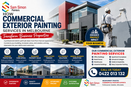 Melbourne, Business, Commercial Exterior Painting Services In Melbourne &ndash; Affordable & Professional