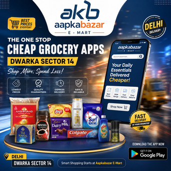 Dwarka, Food, INR 100,  Best Budget Grocery Delivery App Dwarka Sector 14