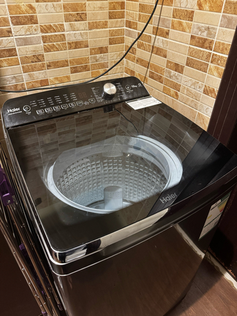 Al Yarmouk, Appliances, SAR 999,  Haier 10kg Top Load Washing Machine HWM100-B1678S8 (Excellent Condition)