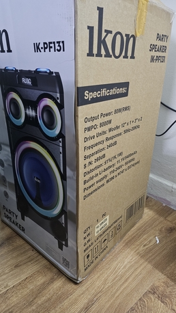 Al Mazruiyah, Musical Instruments, SAR 450,  Party Speaker IK-PF131