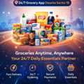 INR 100,  24/7 Grocery App In Dwarka Sector 15