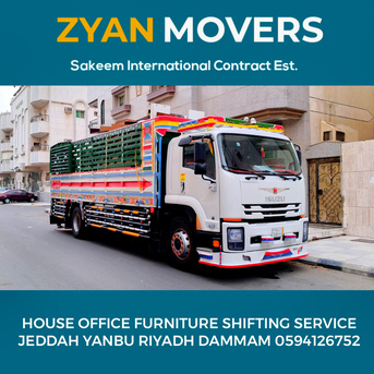 Jeddah, Labor/Moving, Zyan Movers In Jeddah Professional Pakistani Team For Home Office Furniture Shifting