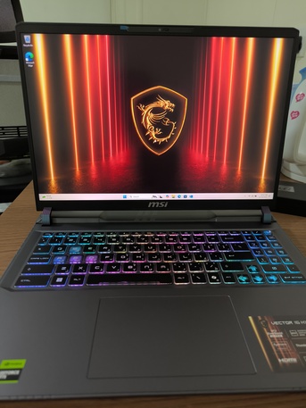 Salamah, Computers, SAR 7500,  MSI Vector 16 HX AI, Ultra 9 275HX, 32GB, RTX 5070Ti 12GB