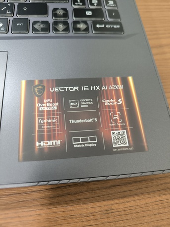Salamah, Computers, SAR 7500,  MSI Vector 16 HX AI, Ultra 9 275HX, 32GB, RTX 5070Ti 12GB