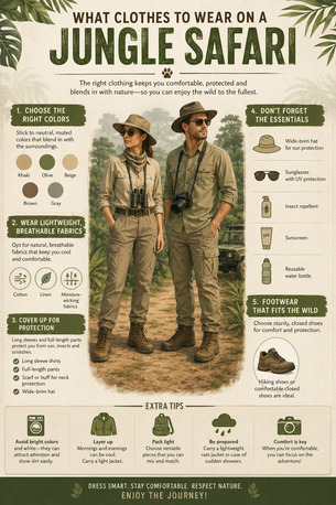 Mumbai, Delivery, What Clothes To Wear On A Jungle Safari | Safari Outfit Guide By The Safari Stitch