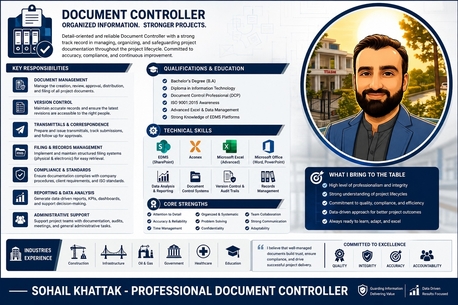 Riyadh, Job Seekers, Document Controller