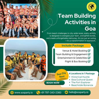 Goa, Event Planning, Fun Activities In Goa For Corporates