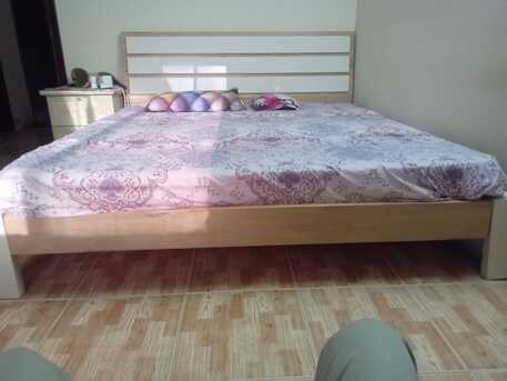 Gudaibiya, Furniture, BHD 35,  BIG / King Size Bed / Cot With Mattress Available For Sale