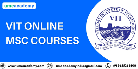 Chennai, Lessons Offered, VIT Online MSc Courses