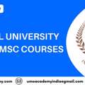 Manipal University Online MSc Courses