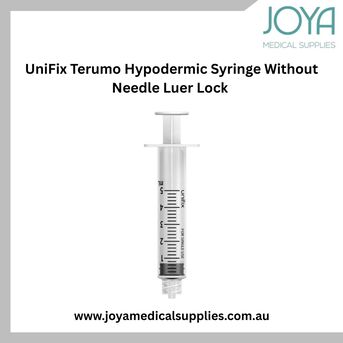 Sydney, Health & Beauty Items, UniFix Terumo Hypodermic Syringe Without Needle Luer Lock 5ml - Joya Medical Supplies