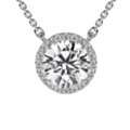 USD 2469,  Classic GemsNY Diamond Pendant Necklace &ndash; IGI 1.91cttw Lab Grown