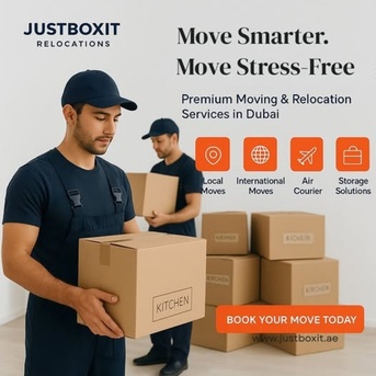 Dubai, Relocation, International Shipping Companies In Dubai - Just Box It