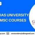 Galgotias University Online MSc Courses