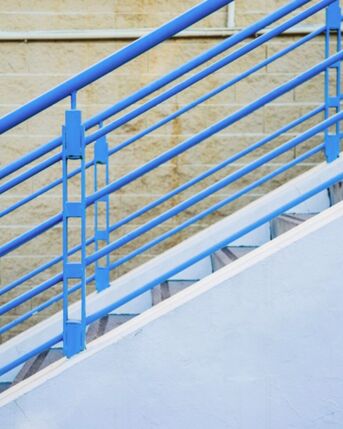 New York, Business, Durable Fiberglass Stair Handrail For Secure Movement