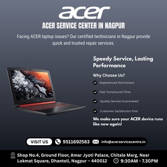 Nagpur, Computer, Acer Athorised Service Center In Dhantoli