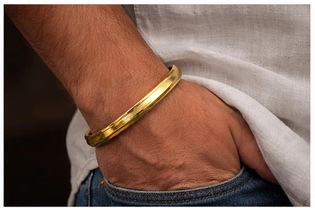Panchkula, Jewelry, Buy Stylish Brass Punjabi Kada For Men Online &ndash; Punjabi Swagg
