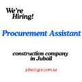 Procurement Assistant | Jubail (On-Site)
