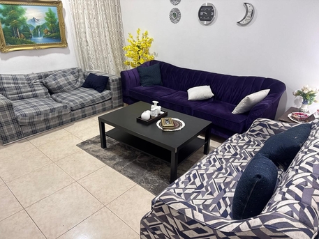 Khobar, Furniture, SAR 400,  Comfortable Sofa Set For Sale In Good Condition.