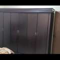 SAR 500,  Bed Set And Wardrobe For Sale