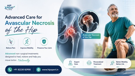 Indore, Health, Advanced Non Surgical Treatments For Avascular Necrosis - HipXpert