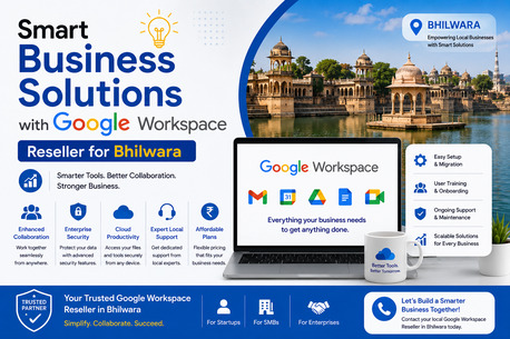 Jaipur, Business, Smart Business Solutions With Google Workspace Reseller For Bhilwara - FES Cloud