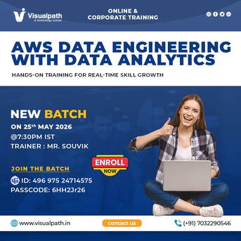Hyderabad, Lessons Offered, AWS Data Engineering Online Training &ndash; New Batch Now Open!