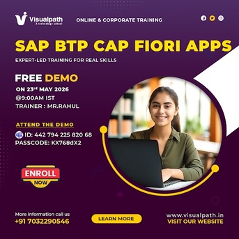 Hyderabad, Lessons Offered, Expert-Led SAP BTP CAP Fiori Apps Free Session