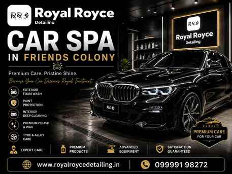 Mumbai, Recycling, Premium Car Spa In Friends Colony | Royal Royce Detailing
