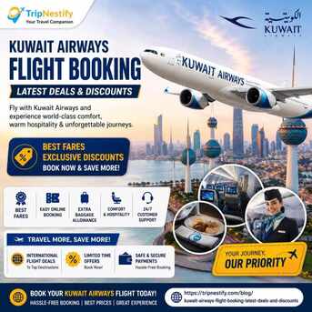 New Delhi, Travel, Kuwait Airways Flight Booking: Latest Deals, Discounts & Cheap International Flights