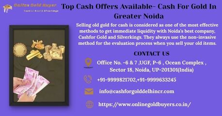 Noida, Financial, Best Gold Buyer In Noida With Instant Cash
