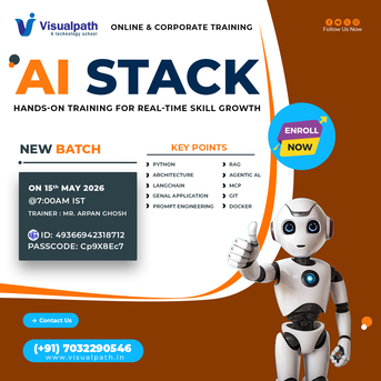 Hyderabad, Education, AI Stack Course | Enroll In Our New Online Batch Today