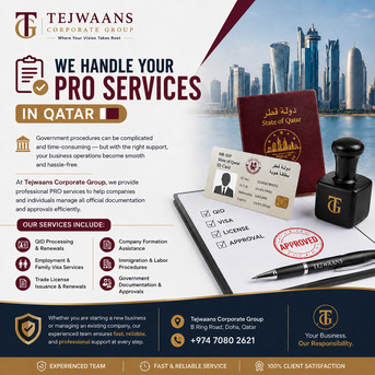 Al Mansoura, Business, Professional PRO Services In Qatar