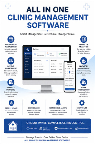 Noida, Software Development, Clinic Management Software For Modern Healthcare Practices