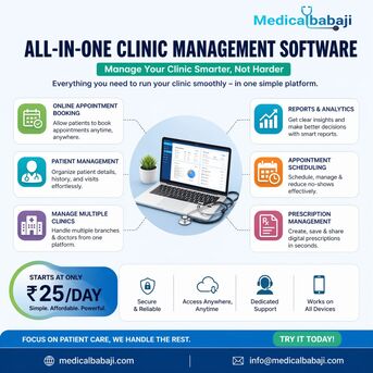 Noida, Software Development, Clinic Management Software For Modern Healthcare Practices