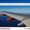 How To Book A Group Flight On Sun Country Airlines?