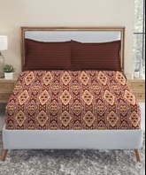 Mumbai, Household Items, INR 1549,  Shop Queen Size Fitted Bed Sheets Online At MyTrident