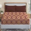 INR 1549,  Shop Queen Size Fitted Bed Sheets Online At MyTrident
