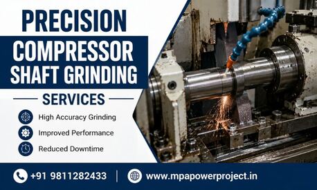Gurgaon, Automotive, Precision Compressor Shaft Grinding Services