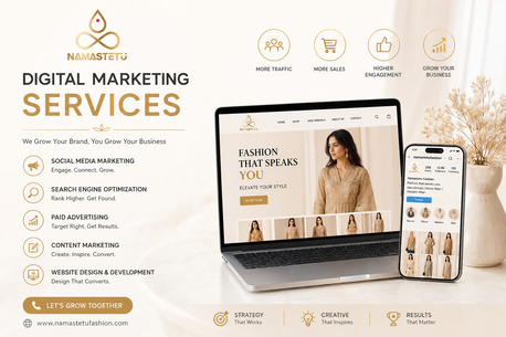 Indore, Marketing, Grow Your Fashion Brand Online With Expert Digital Marketing Services