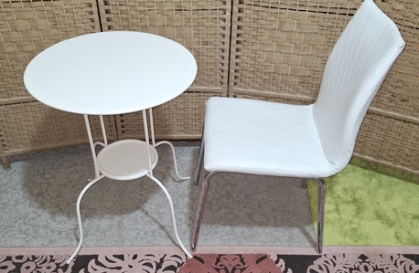 Riyadh, Furniture, SAR 80,  Table And Chair.