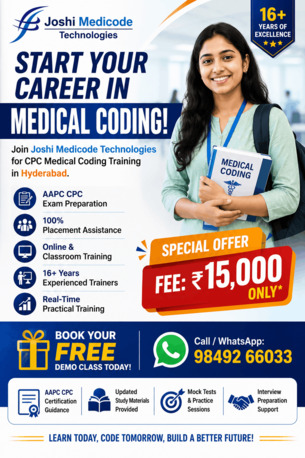 Hyderabad, Education, Looking For The Best CPC Training And Placement In Hyderabad!?