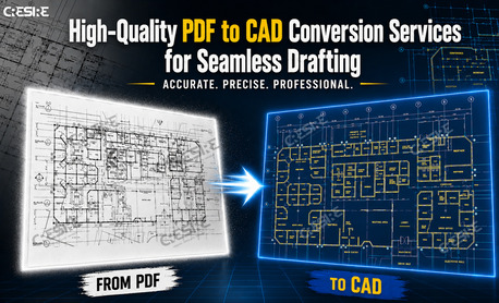 Boston, Construction, High Quality PDF To CAD Conversion Services For Seamless Drafting