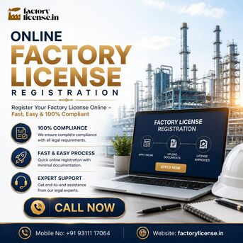 New Delhi, Business, Factory Startups Choose Online Factory License Registration