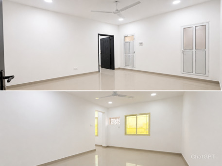 Hamad Town, Apartments, Flats, Houses & Villas, BHD 160/month,  2 BR,  60 Sq. Meter,  2BHK Flat For Rent With Ewa