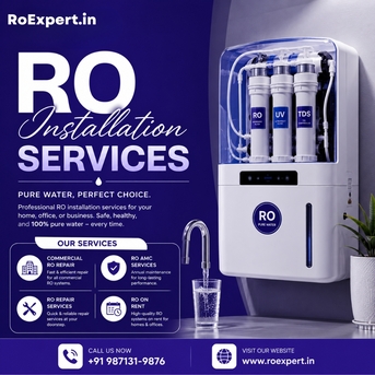 Noida, Business, Quick RO Water Purifier Installation Service Near Me