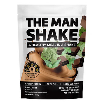 Sydney, Health & Beauty Items, AUD 61,  Buy The Man Shake Meal Replacement Choc Mint 840g Australia